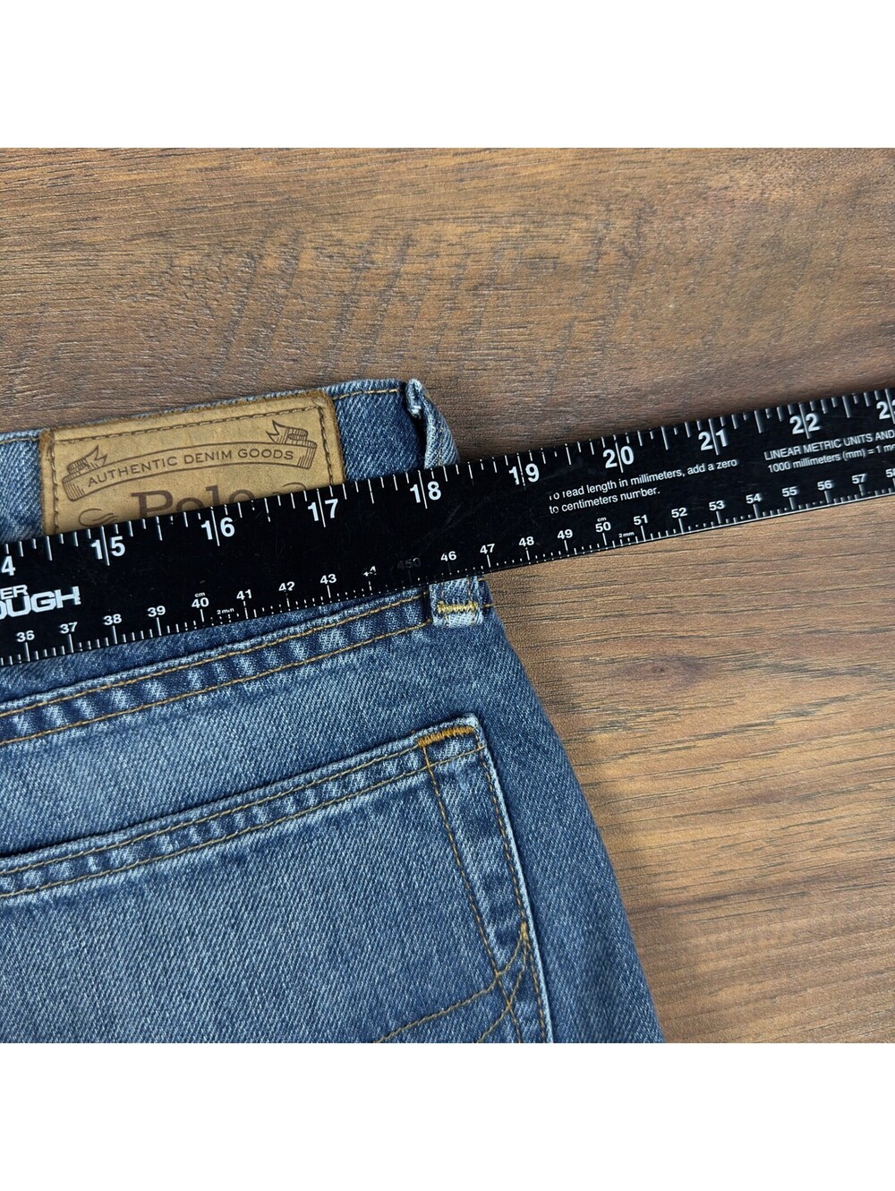 Polo Ralph Lauren Sullivan Slim Jeans Mens 35x32 Medium Wash - Picture 5 of 7